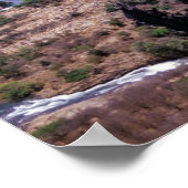 Victoria Falls aerial view - Simbabwe, Afrika Poster (Ecke)