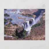 Victoria Falls aerial view - Simbabwe, Afrika Postkarte (Vorderseite)