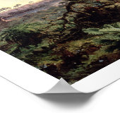 Victoria Falls at Sunrise, with 'The Smoke' oder ' Poster (Ecke)