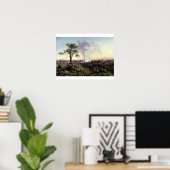Victoria Falls at Sunrise, with 'The Smoke' oder ' Poster (Heimbüro)