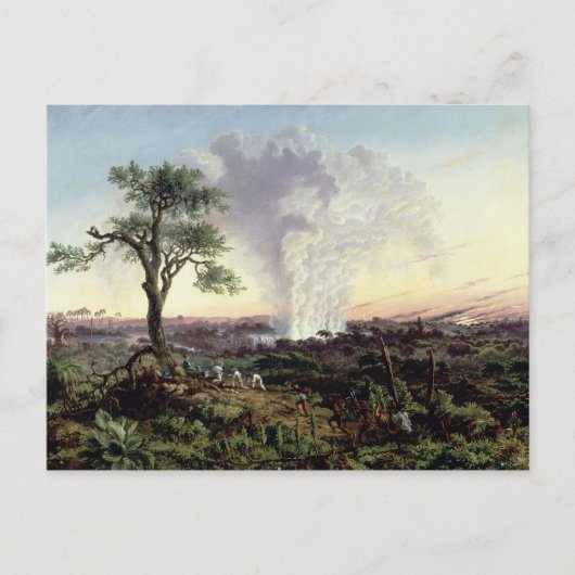 Victoria Falls at Sunrise, with 'The Smoke' oder ' Postkarte (Vorderseite)