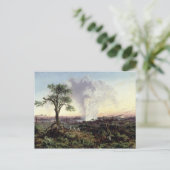 Victoria Falls at Sunrise, with 'The Smoke' oder ' Postkarte (Stehend Vorderseite)