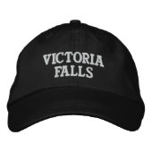 Victoria Falls Bestickte Kappe (Vorderseite)