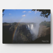 Victoria Falls Fotoplatte (Vorderseite)
