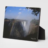 Victoria Falls Fotoplatte (Seite)