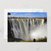 Victoria Falls: Main Falls Postkarte (Vorne/Hinten)