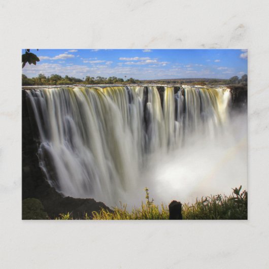Victoria Falls: Main Falls Postkarte (Vorderseite)