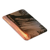 Victoria Falls mit Sonne am Horizont, Victoria Magnet (Rechte Seite)