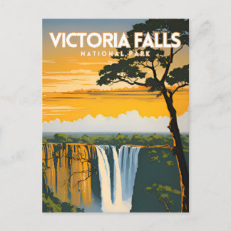 Victoria Falls National Park Postkarte