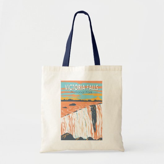 Victoria Falls National Park Vintage Tragetasche (Vorne)