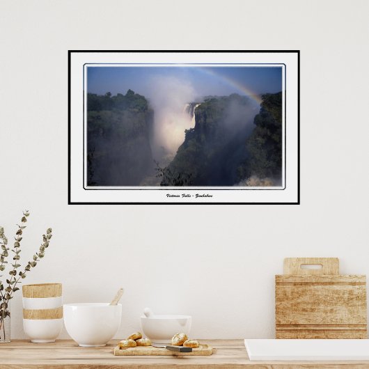 Victoria Falls Poster (Küche)