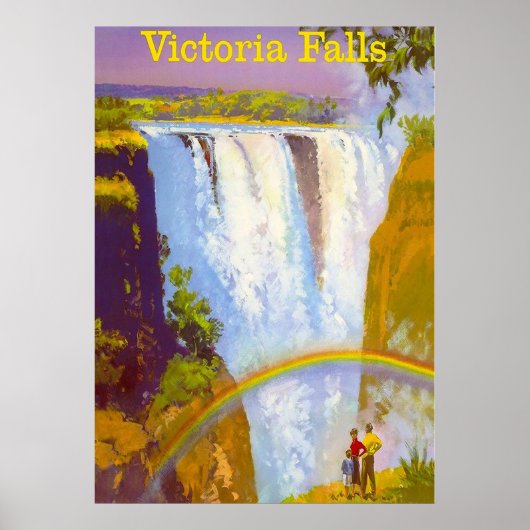 VICTORIA FALLS POSTER (Vorne)