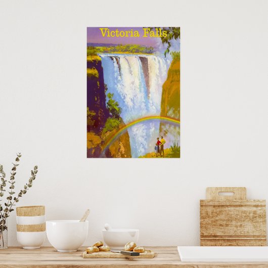 VICTORIA FALLS POSTER (Küche)