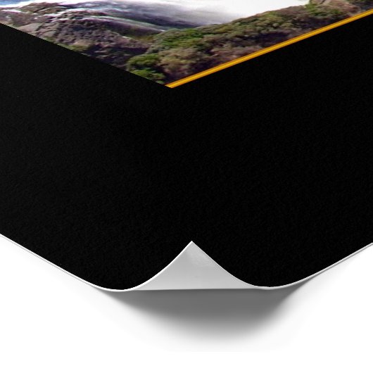 Victoria Falls Poster (Ecke)