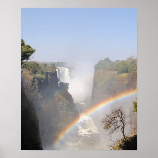 Victoria Falls Rainbow Poster (Vorne)