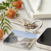 Victoria Falls Rainbow Waterfall Foto Schlüsselanhänger (Vorderseite rechts)