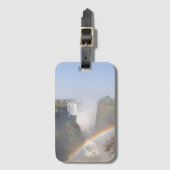 Victoria Falls Rainbow Waterfall Gepäckanhänger (Vorderseite Vertikal)