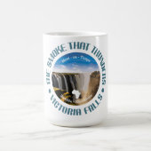 Victoria Falls (rd) Kaffeetasse (Mittel)
