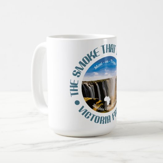 Victoria Falls (rd) Kaffeetasse (Vorderseite Links)