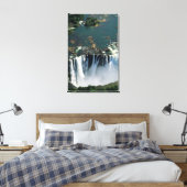 Victoria Falls, Sambia bis Simbabwe. Das Leinwanddruck (Insitu (Schlafzimmer))