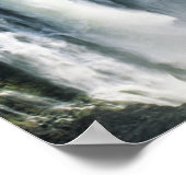 Victoria Falls, Sambia bis Simbabwe. Das Poster (Ecke)