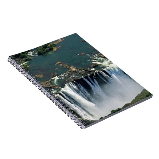 Victoria Falls, Sambia bis zur Grenze zu Simbabwe. Notizblock (Rechte Seite)