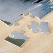 Victoria Falls, Sambia bis zur Grenze zu Simbabwe. Puzzle (Seite)