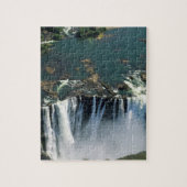 Victoria Falls, Sambia bis zur Grenze zu Simbabwe. Puzzle (Vertikal)