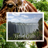 Victoria Falls, Sambia, Simbabwe Postkarte