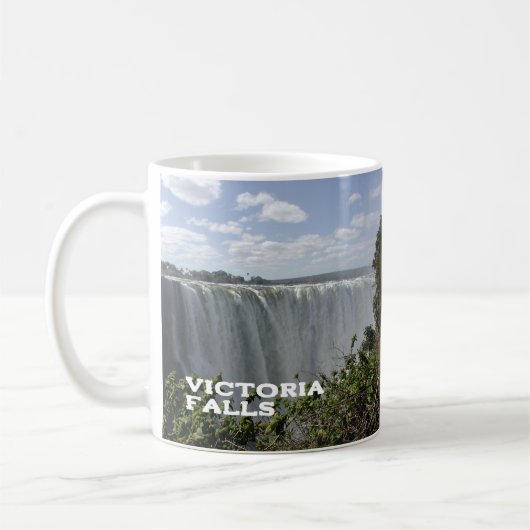 Victoria Falls, Sambia, Zimbabwe Kaffeetasse (Links)