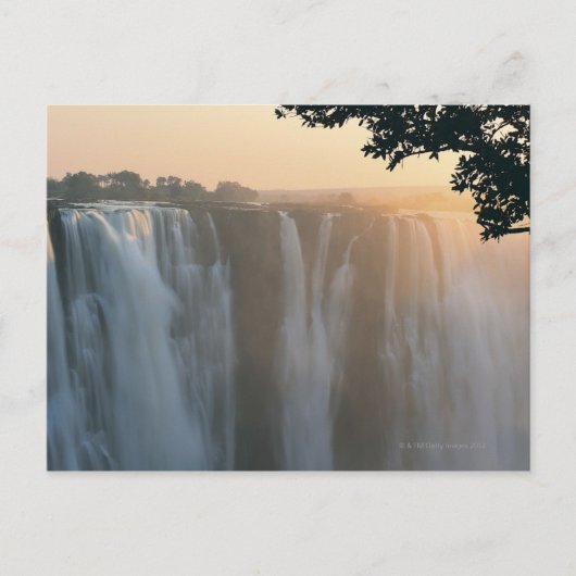 Victoria Falls, Simbabwe, Afrika Postkarte (Vorderseite)