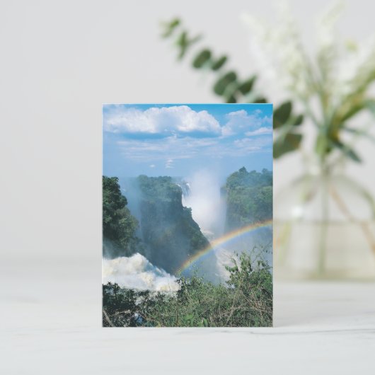 Victoria Falls, Simbabwe Postkarte (Stehend Vorderseite)