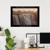 Victoria Falls Sunrise Poster (Heimbüro)