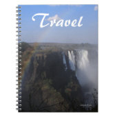 Victoria Falls Travel Notebook Notizblock (Vorderseite)