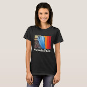 Victoria Falls Waterfall Souvenir Africa Zimbabwe  T-Shirt (Vorne ganz)