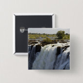 Victoria Falls, Zambesi River, Sambia.2 Button (Vorne & Hinten)