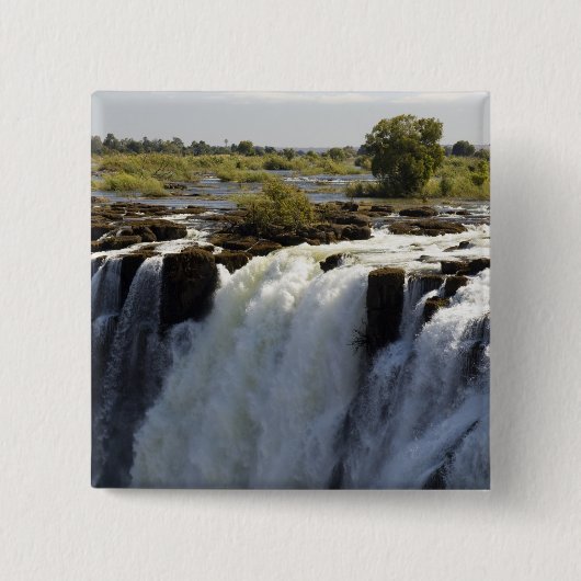 Victoria Falls, Zambesi River, Sambia.2 Button (Vorderseite)