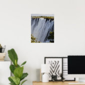 Victoria Falls, Zambesi River, Sambia. Poster (Heimbüro)