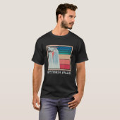 Victoria Falls Zambia Waterfall Souvenir Africa Zi T-Shirt (Vorne ganz)