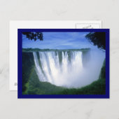 Victoria Falls Zimbabwe Africa Postkarte (Vorne/Hinten)