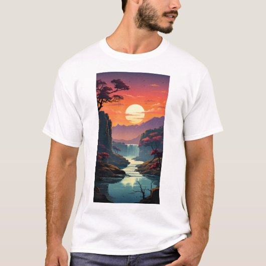 Victoria Falls Zimbabwe T - Shirt (Vorderseite)