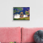 Victoria fällt Leinwand aus der Luft (Insitu (Wohnzimmer))