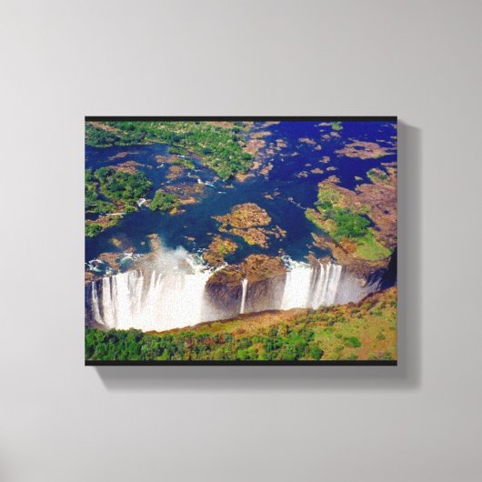 Victoria fällt Leinwand aus der Luft (Vorderseite)