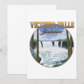 Victoria fällt Zimbabwe Einladung (Vorne/Hinten)