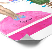 Victoria Fantasy Hero Paper Doll - Play or Display Poster (Ecke)