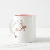 Victoria Floral Tasse (Vorderseite Links)