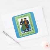 Victoria ~ Freiburg Quadratischer Aufkleber (Umschlag)