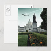 Victoria Gerichtslature Postkarte (Vorne/Hinten)