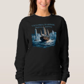 Victoria Harbor Hong Kong China Sweatshirt (Vorderseite)
