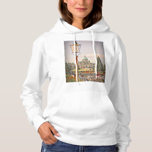 Victoria Harbour BC Hoodie (Vorderseite)